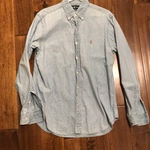 Chambray Polo Ralph Lauren Button Down